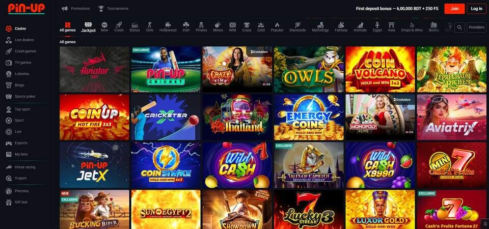 pin up africa online casino