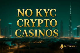 Exploring No KYC Casinos Your Gateway to Anonymous Gaming